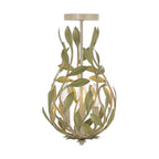 Crystorama 565-CT_CEILING Champagne Green Tea Broche 9'' Champagne Green Tea Semi Flush Mount Image 7