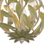Crystorama 565-CT_CEILING Champagne Green Tea Broche 9'' Champagne Green Tea Semi Flush Mount Image 5