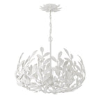 Crystorama Broche 5 Light Champagne Green Tea Chandelier