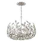 Crystorama Broche 5 Light Champagne Green Tea Chandelier