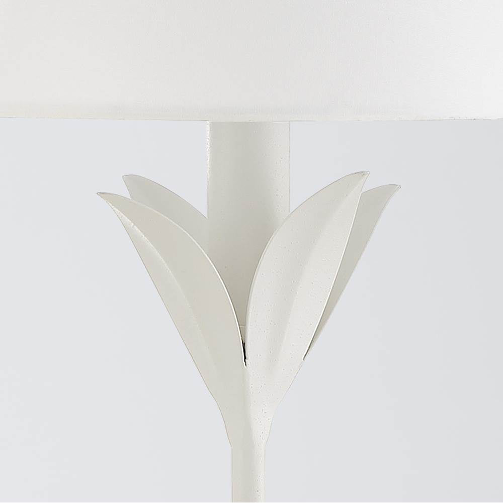 Crystorama 568-MT Matte White Broche 6 Light Matte White Chandelier Image 3