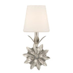 Crystorama 571-OP-SA Antique Silver Broche 1 Light Antique Silver Sconce Image 7