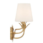 Crystorama 573-OP-GA Antique Gold Broche 3 Light Antique Gold Bathroom Vanity Image 6