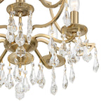 Crystorama 5930-VG-CL-MWP Vibrant Gold Cedar 5 Light Vibrant Gold Ceiling Mount Image 3