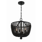 Crystorama Rylee 4 Light Antique Gold Chandelier