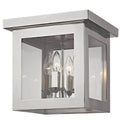 Crystorama 6050-PN Polished Nickel Brian Patrick Flynn For Crystorama Hurley 4 Light Polished Nickel Ceiling Mount Image 1
