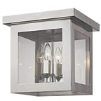 Crystorama 6050-PN Polished Nickel Brian Patrick Flynn For Crystorama Hurley 4 Light Polished Nickel Ceiling Mount Image 1
