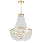 Crystorama 608-GA Antique Gold Rylee 6 Light Antique Gold Chandelier Image 1