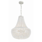 Crystorama Rylee 6 Light Antique Gold Chandelier