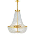 Crystorama 609-GA Antique Gold Rylee 8 Light Antique Gold Chandelier Image 1
