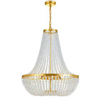 Crystorama 609-GA Antique Gold Rylee 8 Light Antique Gold Chandelier Image 1