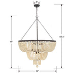 Crystorama Rylee 12 Light Forged Bronze Chandelier
