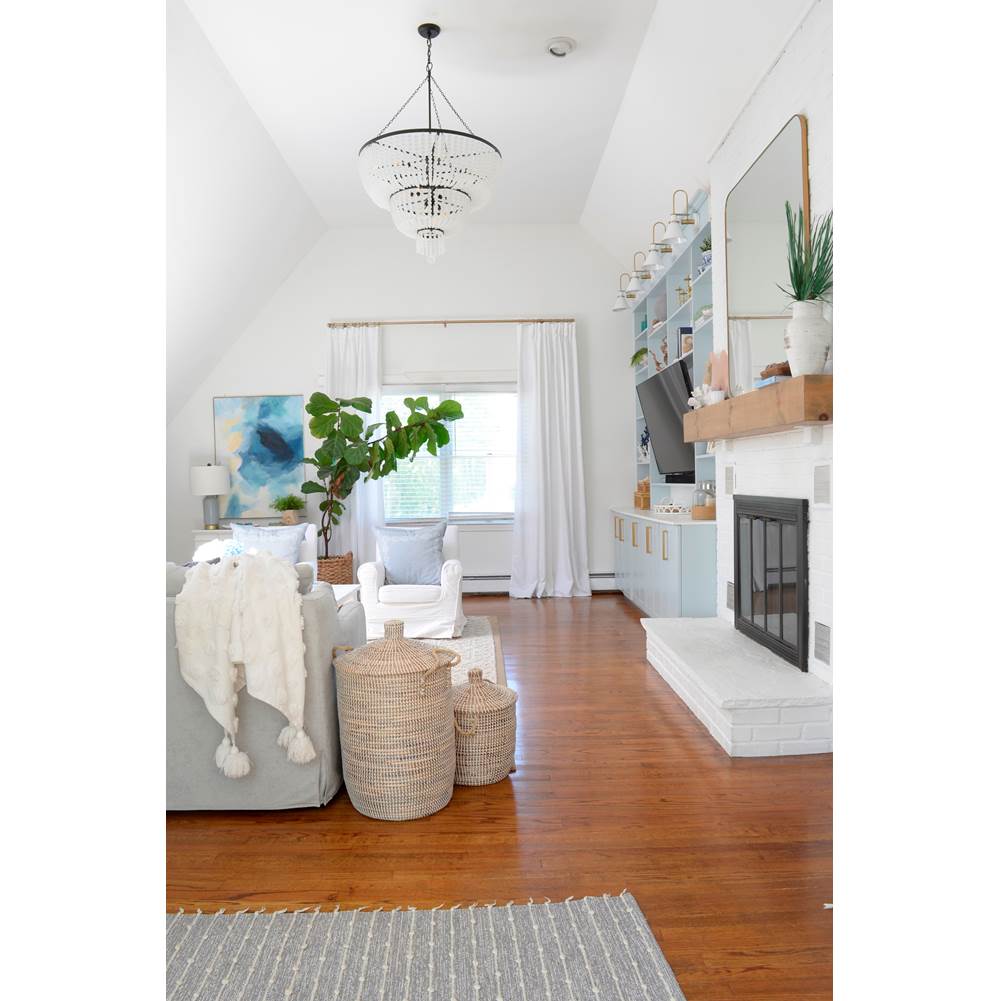 Crystorama Rylee 12 Light Forged Bronze Chandelier
