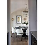 Crystorama 612-MK Matte Black Rylee 12 Light Matte Black Chandelier Image 4