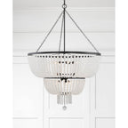 Crystorama 612-MK Matte Black Rylee 12 Light Matte Black Chandelier Image 3