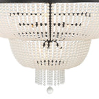 Crystorama 614-MK Matte Black Rylee 15 Light Matte Black Chandelier Image 4