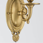 Crystorama 621-AG Aged Brass Milford 4.25'' Aged Brass Sconce Image 4