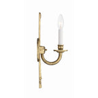 Crystorama 651-OB Olde Brass Crystorama 1 Light Olde Brass Cast Wall Mount Image 5
