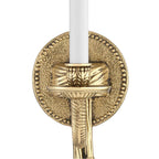 Crystorama 651-OB Olde Brass Crystorama 1 Light Olde Brass Cast Wall Mount Image 4