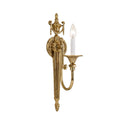 Crystorama Langley 4.75'' Olde Brass Sconce