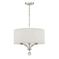 Crystorama 8005-PN Polished Nickel Mirage 3 Light Polished Nickel Mini Chandelier Image 1