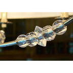 Crystorama 8006-PN Polished Nickel Mirage 6 Light Polished Nickel Drum Shade Chandelier Image 5