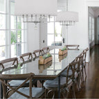 Crystorama Paxton 6 Light Aged Brass Chandelier
