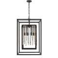 Crystorama 8409-FB Forged Bronze Hollis 6 Light Forged Bronze Chandelier Image 1