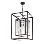 Crystorama Hollis 6 Light Forged Bronze Chandelier