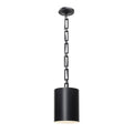 Crystorama 8680-MK-WH Matte Black,White Brian Patrick Flynn For Crystorama Alston 1 Light Matte Black  Plus  White Mini Chandelier Image 1