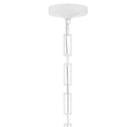 Crystorama Alston Brian Patrick Flynn For Crystorama Alston 1 Light Matte Black  Plus  White Mini Chandelier
