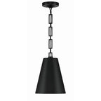 Crystorama 8685-MK-GA Matte Black,Antique Gold Brian Patrick Flynn For Crystorama Alston 2 Light Matte Black  Plus  Antique Gold Chandelier Image 1