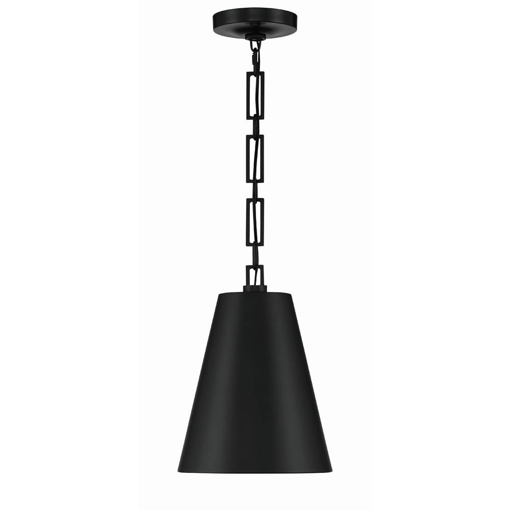 Crystorama 8685-MK-GA Matte Black,Antique Gold Brian Patrick Flynn For Crystorama Alston 2 Light Matte Black  Plus  Antique Gold Chandelier Image 1