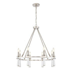 Crystorama Baxter 8 Light Antique Aged Brass Chandelier