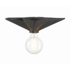 Crystorama 9230-BK Black Astro 1 Light Black Wall Mount Image 5