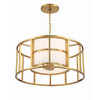 Crystorama Hulton Brian Patrick Flynn For Crystorama Hulton 5 Light Luxe Gold Chandelier