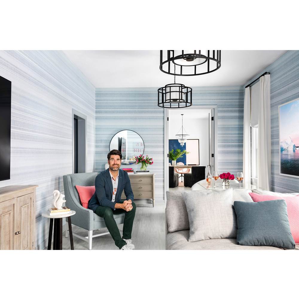 Crystorama 9595-MK Matte Black Brian Patrick Flynn For Crystorama Hulton 5 Light Matte Black Chandelier Image 6