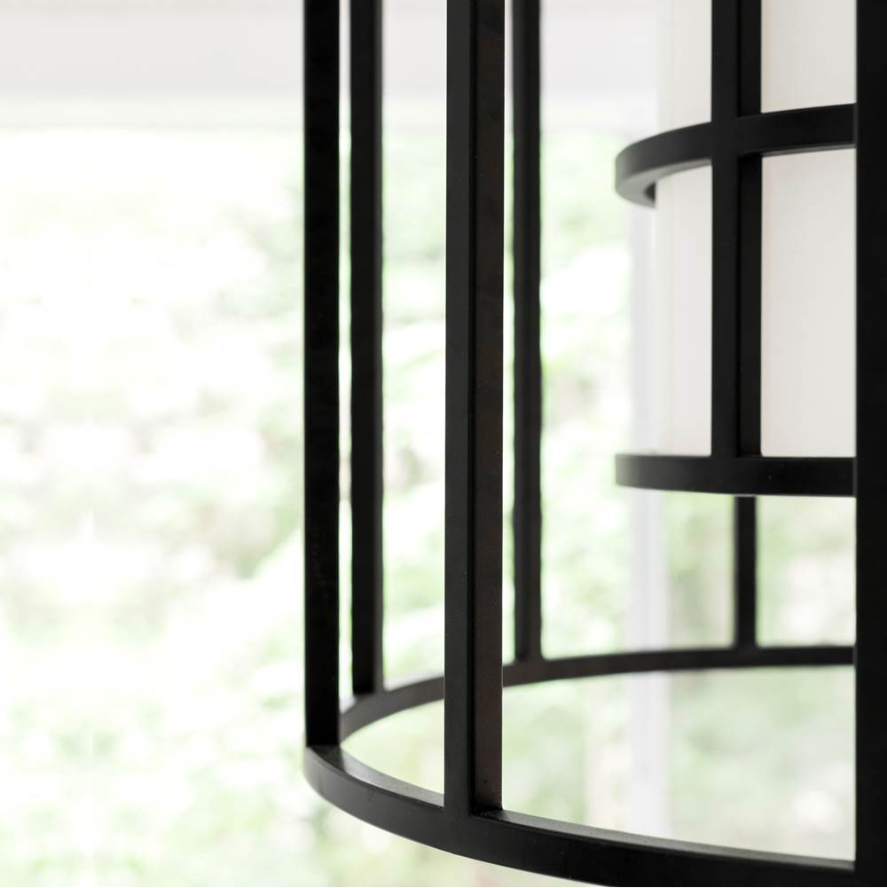 Crystorama 9597-MK Matte Black Brian Patrick Flynn For Crystorama Hulton 6 Light Matte Black Chandelier Image 9