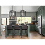 Crystorama 9597-MK Matte Black Brian Patrick Flynn For Crystorama Hulton 6 Light Matte Black Chandelier Image 3