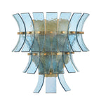 Crystorama Abigail 3 Light Aged Brass Sconce
