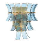 Crystorama ABI-2002-AG-BL Aged Brass Abigail 3 Light Aged Brass Sconce Image 8
