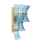 Crystorama ABI-2002-AG-BL Aged Brass Abigail 3 Light Aged Brass Sconce Image 7