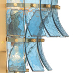 Crystorama ABI-2002-AG-BL Aged Brass Abigail 3 Light Aged Brass Sconce Image 6