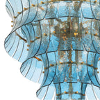 Crystorama ABI-2008-AG-BL Aged Brass Abigail 21 Light Aged Brass Chandelier Image 4