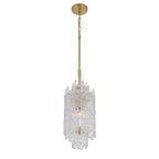 Crystorama ACK-921-AG Aged Brass Libby Langdon Ackerly 1 Light Aged Brass Pendant Image 4