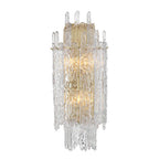 Crystorama ACK-923-AG Aged Brass Libby Langdon Ackerly 3 Light Aged Brass Sconce Image 1