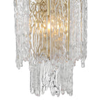 Crystorama ACK-923-AG Aged Brass Libby Langdon Ackerly 3 Light Aged Brass Sconce Image 3