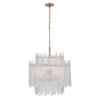 Crystorama ACK-928-AG Aged Brass Libby Langdon Ackerly 8 Light Aged Brass Chandelier Image 5