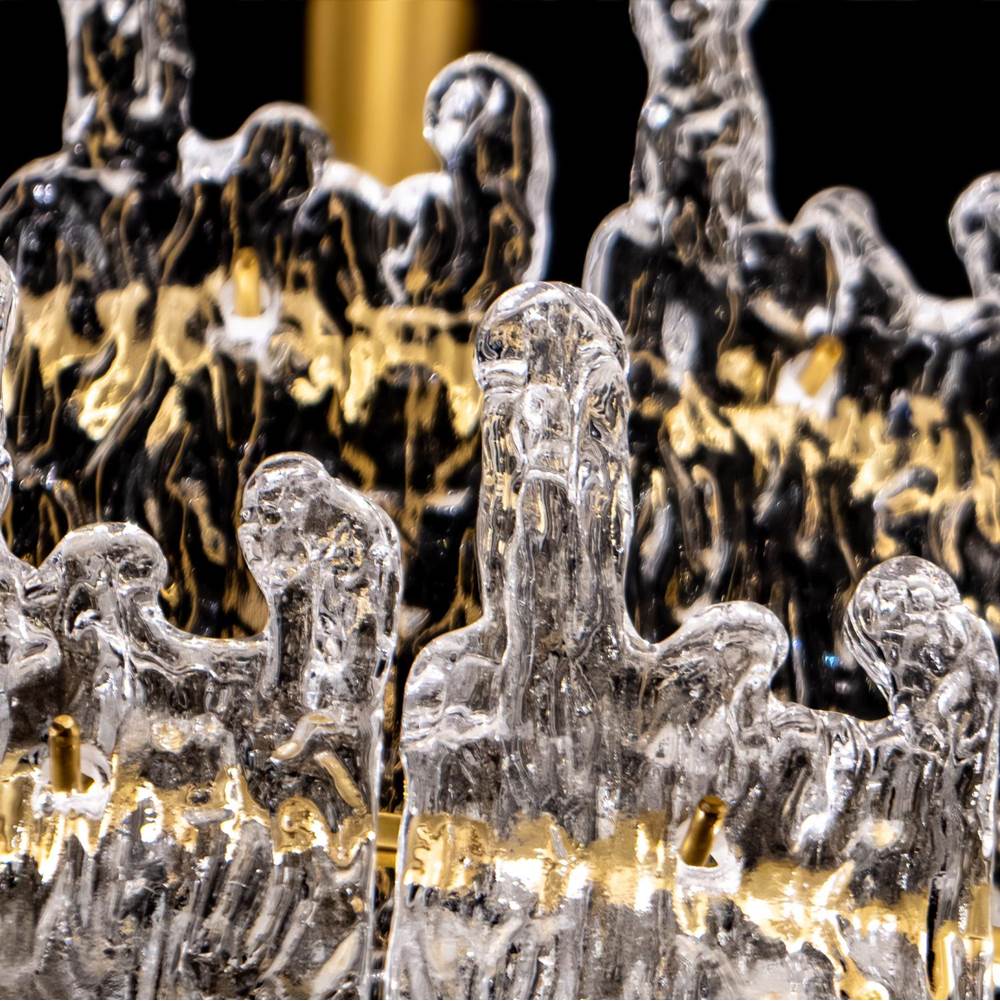 Crystorama ACK-928-AG Aged Brass Libby Langdon Ackerly 8 Light Aged Brass Chandelier Image 3