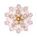 Crystorama ADD-300-AG-SP Aged Brass Addis 4 Light Aged Brass Mini Chandelier Image 7